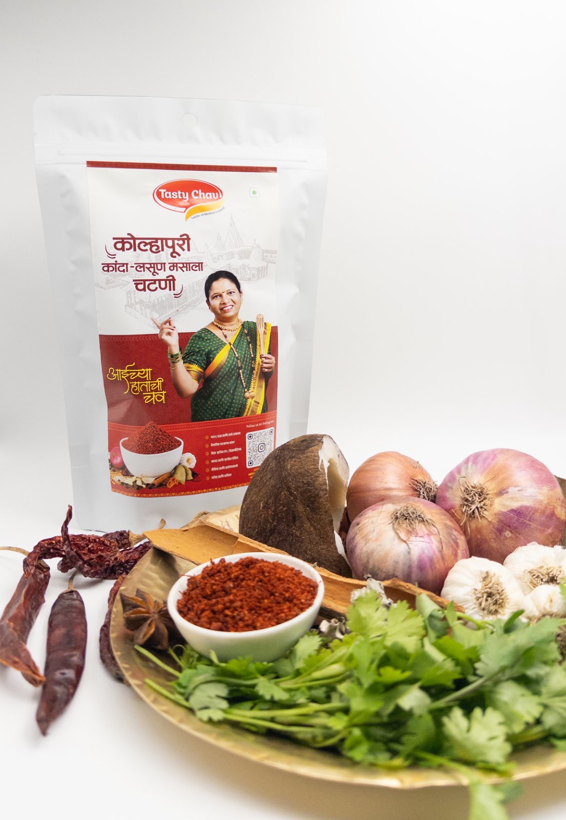 Kanda Lasun Masala Chatani